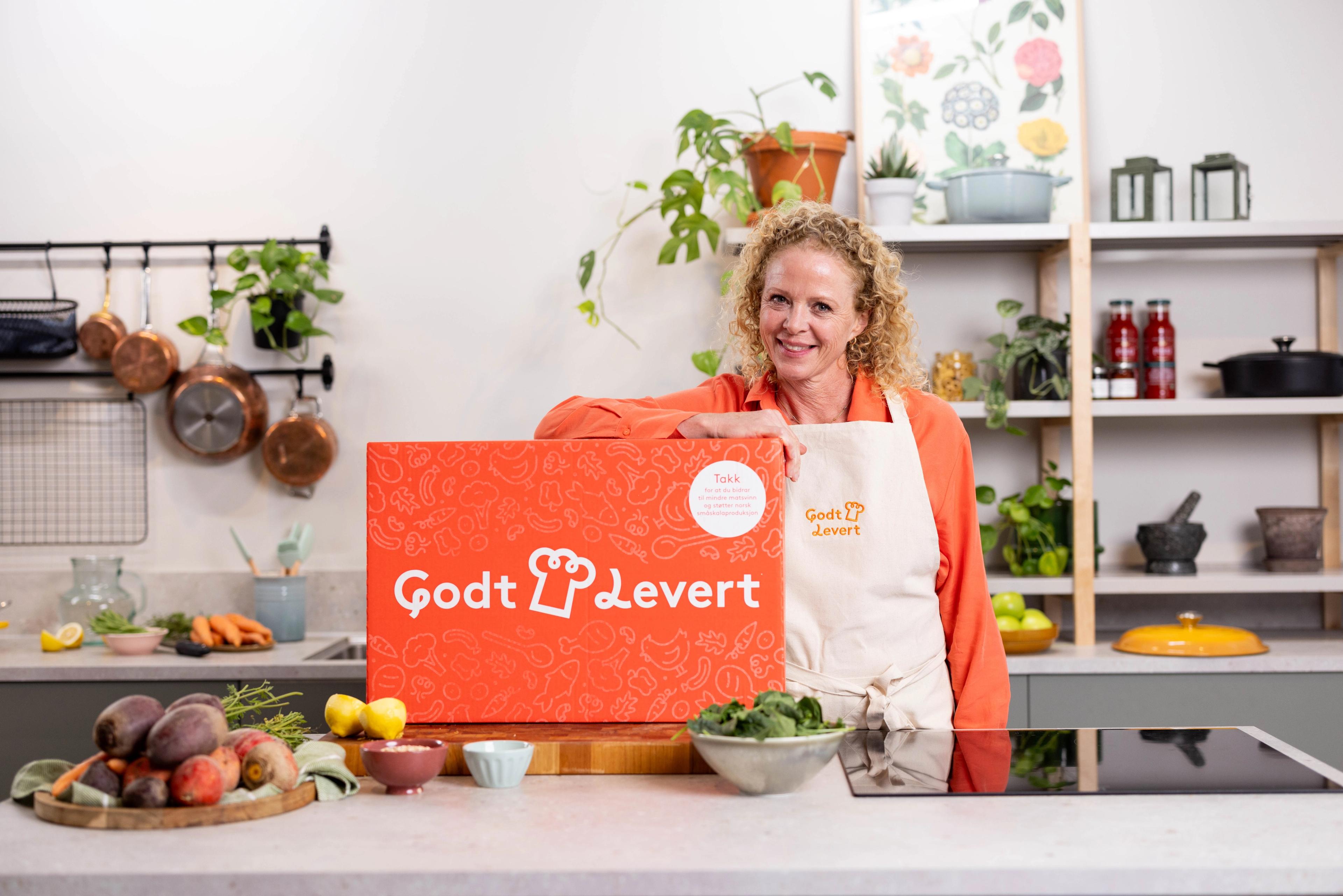 Jeanette Roede og matkasse