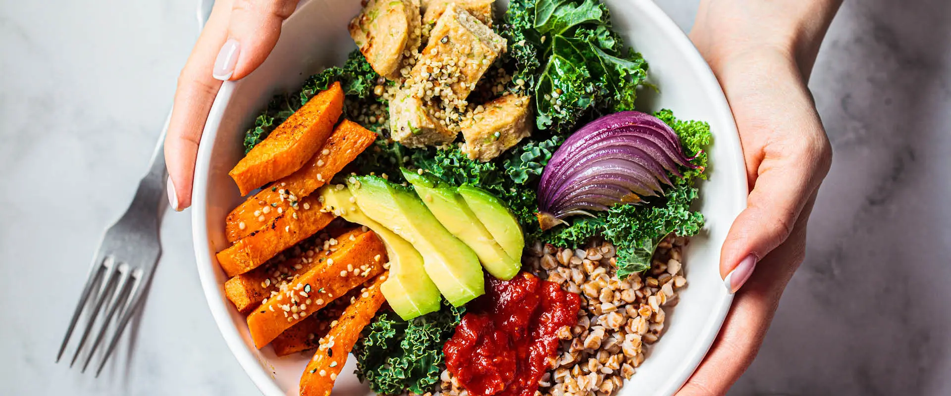 Så gör du en enkel vegansk lunch