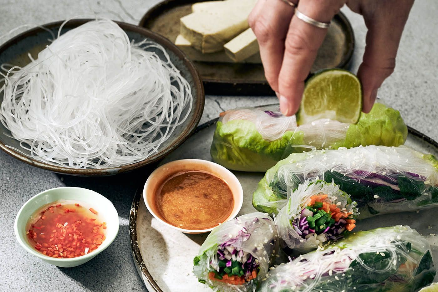 Vårrullar med vietnamesiska smaker