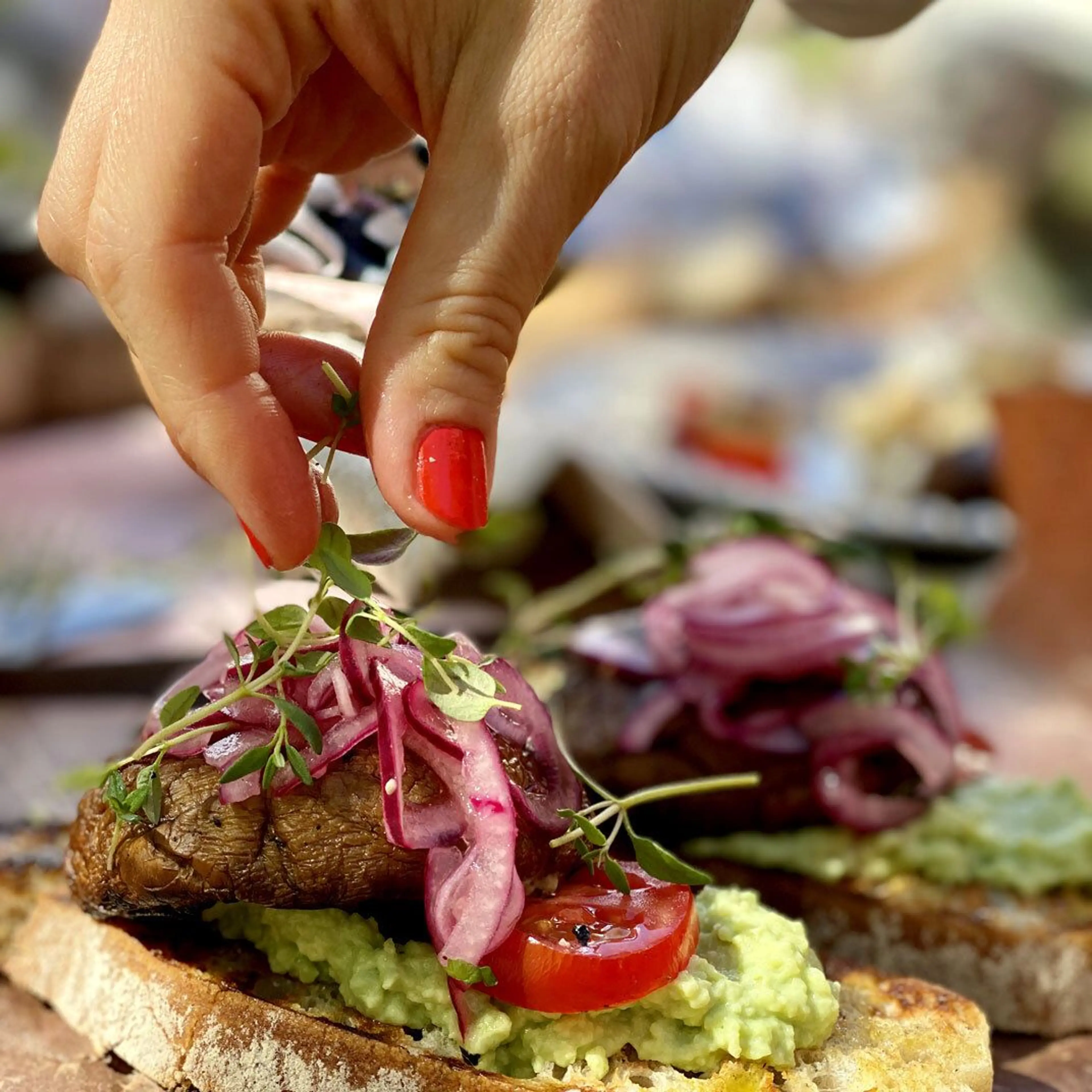 Vegetariskt på grillen