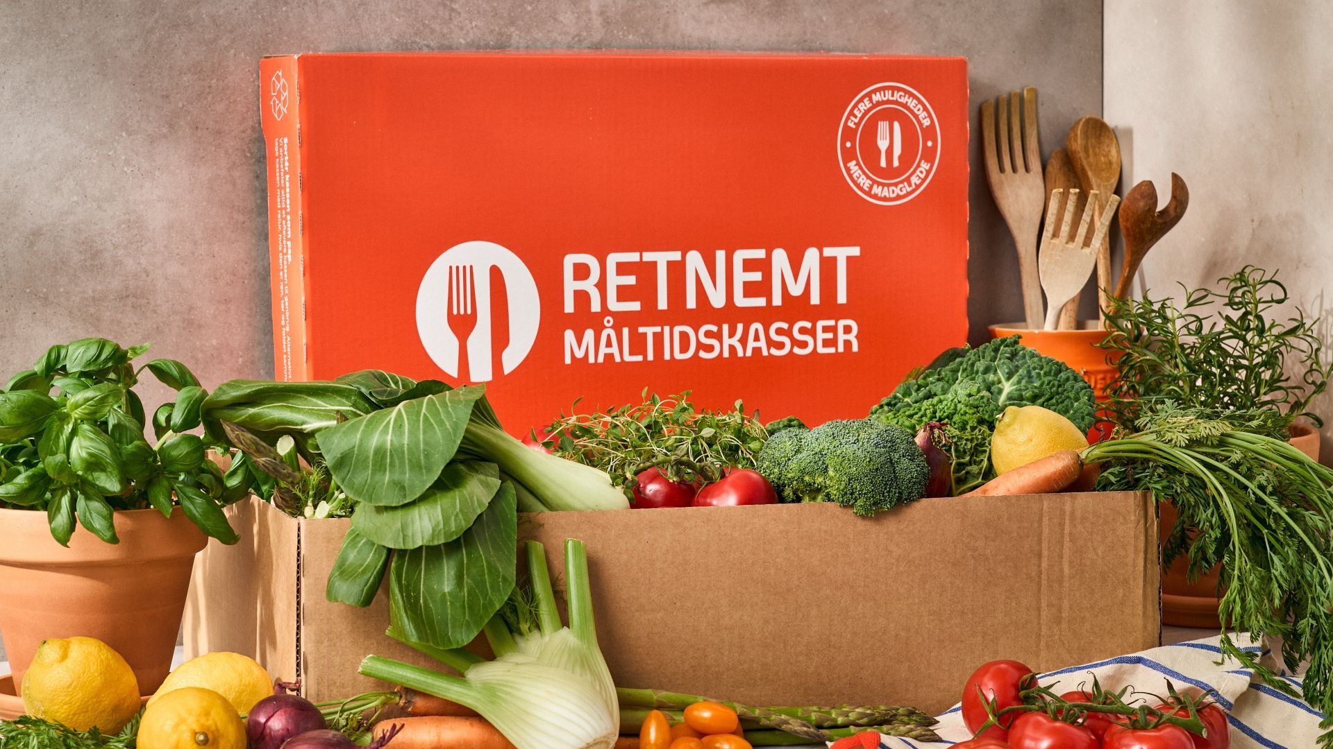 Måltidskasser med færdigretter