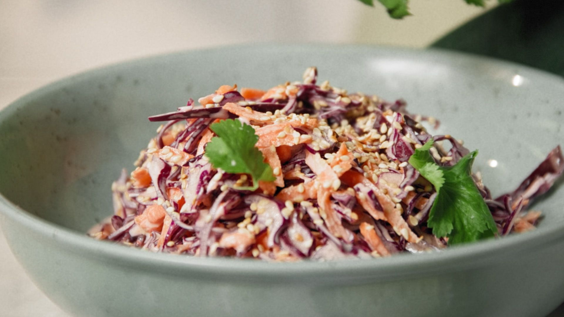 Asiatisk Coleslaw