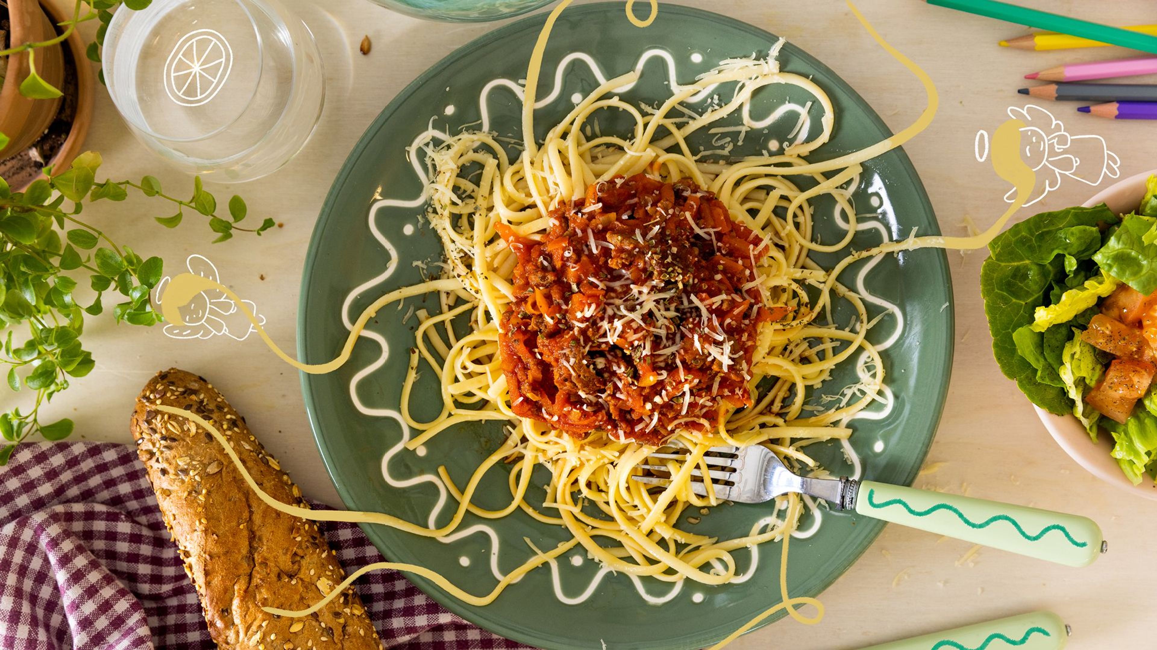 Pasta bolognese