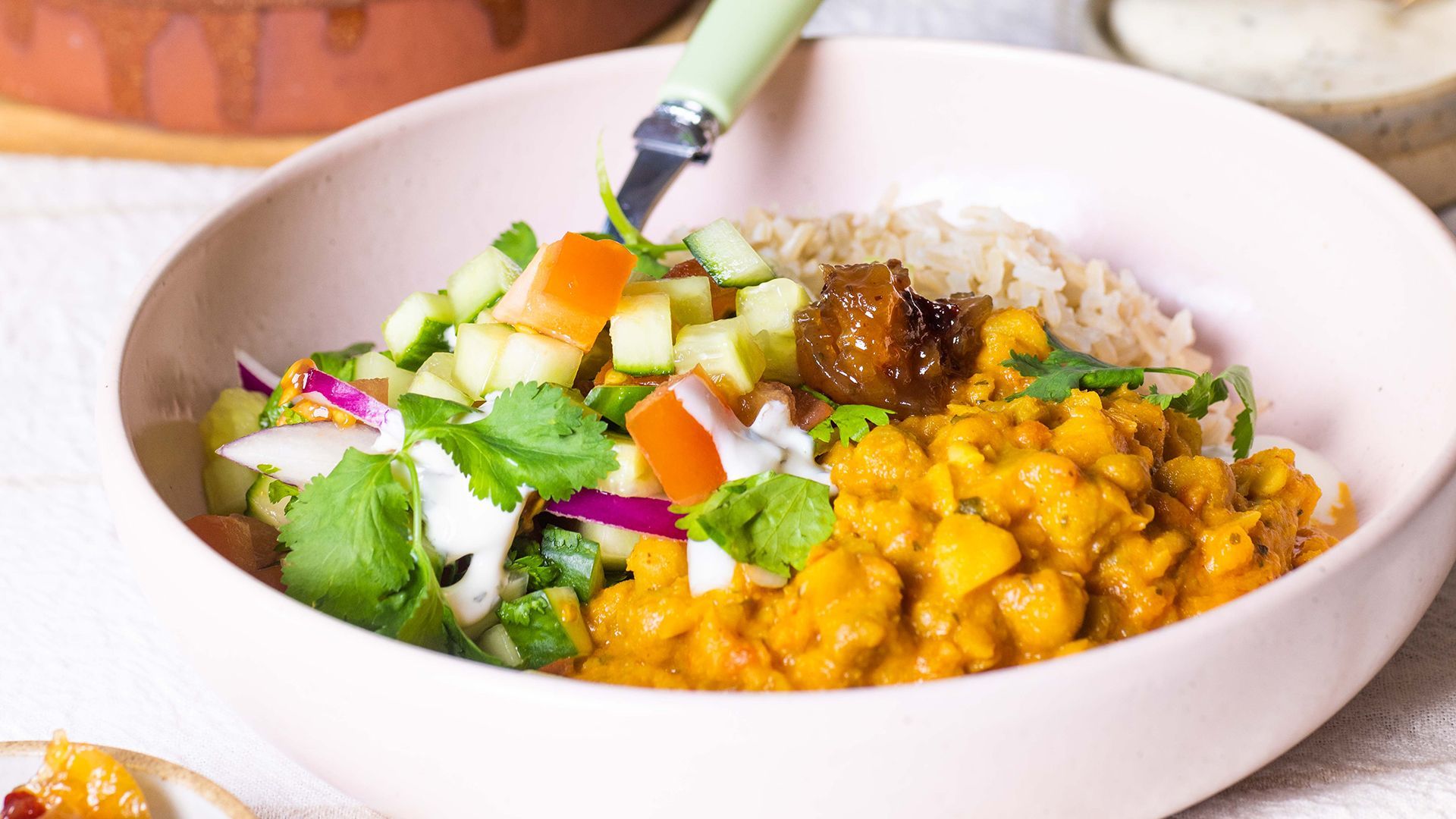 Indiske vegetargryte