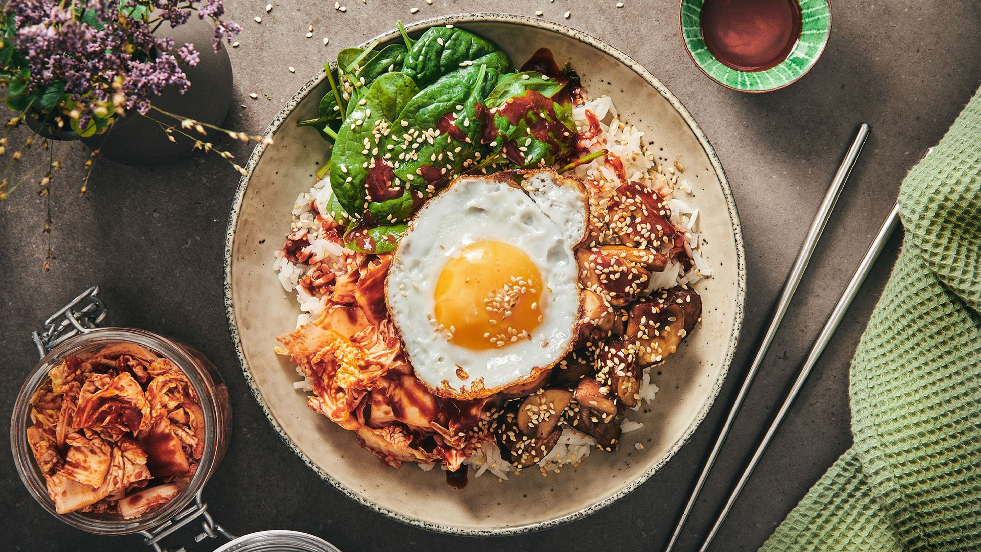 Bibimbap, en koreansk klassiker!