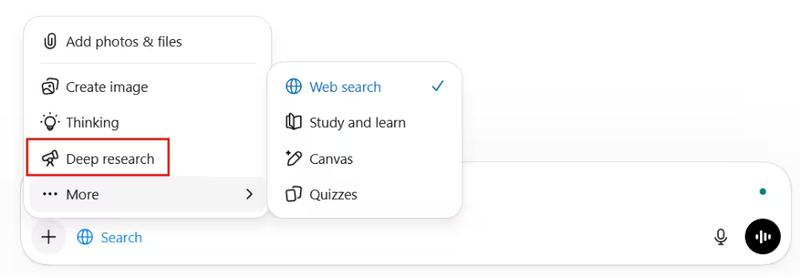 ChatGPT for deep research