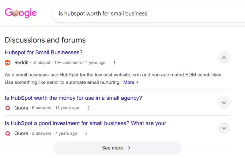 Quora Domination Google's SERP