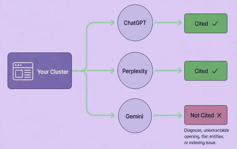 Test how your cluster reads to other AI engines