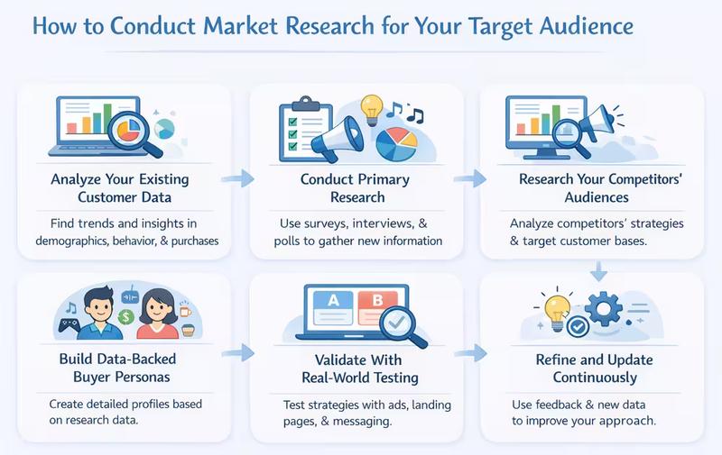 How to conduct Market Research for Target Audience