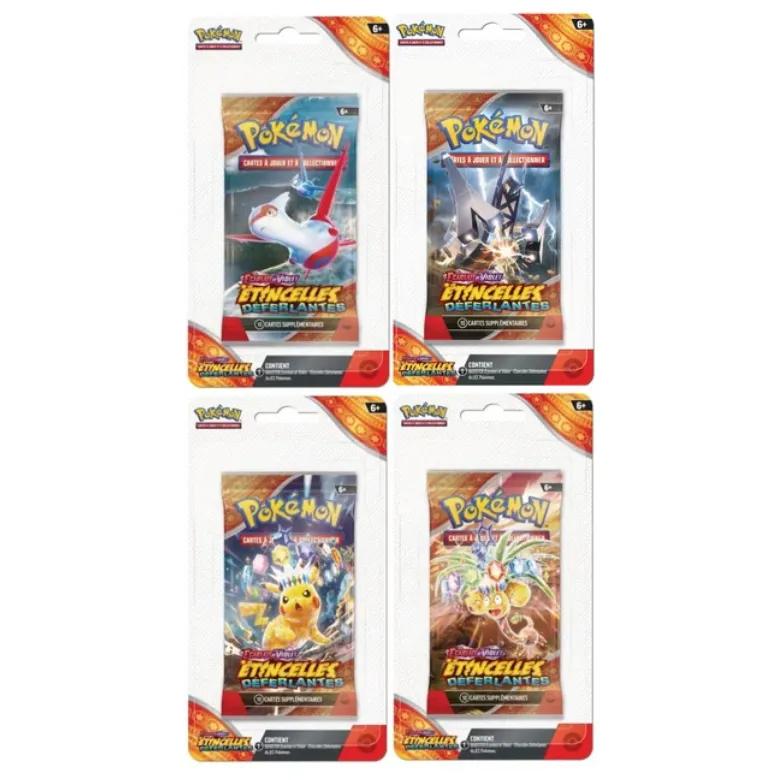ART SET BLISTER PLASTIQUE ÉTINCELLES DÉFERLANTES EV08 FR SCELLÉS