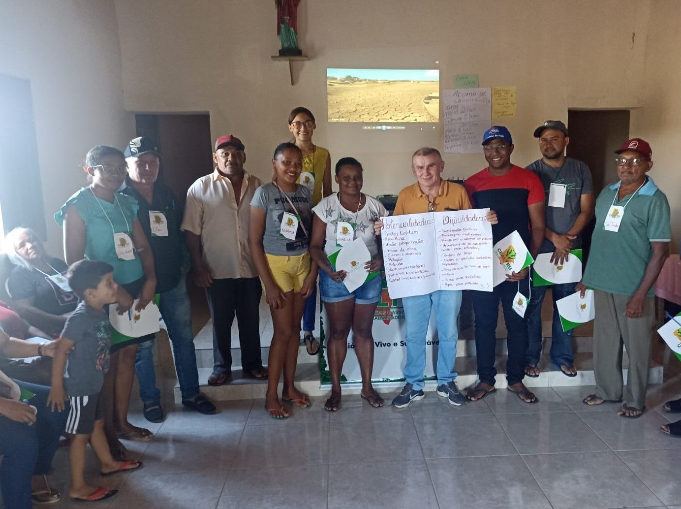 CEALTRU inicia processos de capacitações para famílias beneficiadas com cisternas