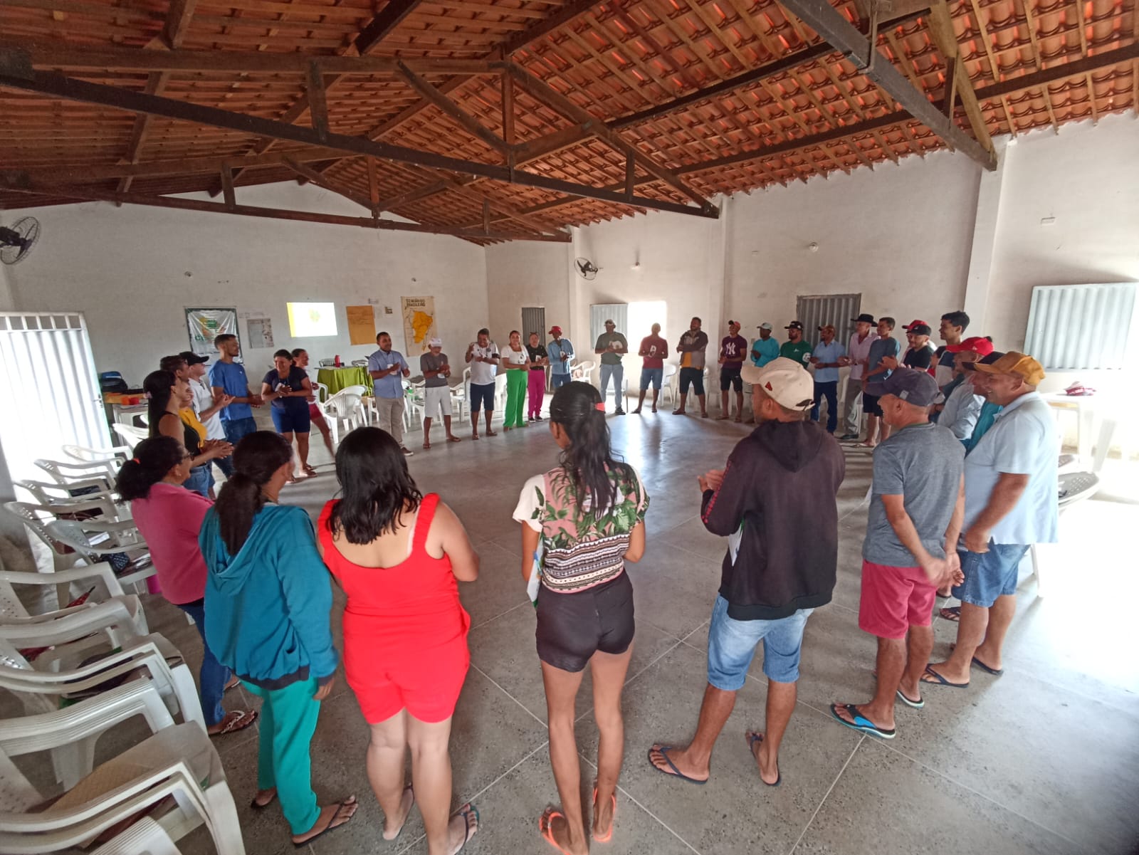 CEALTRU inicia processos de capacitações para famílias beneficiadas com cisternas