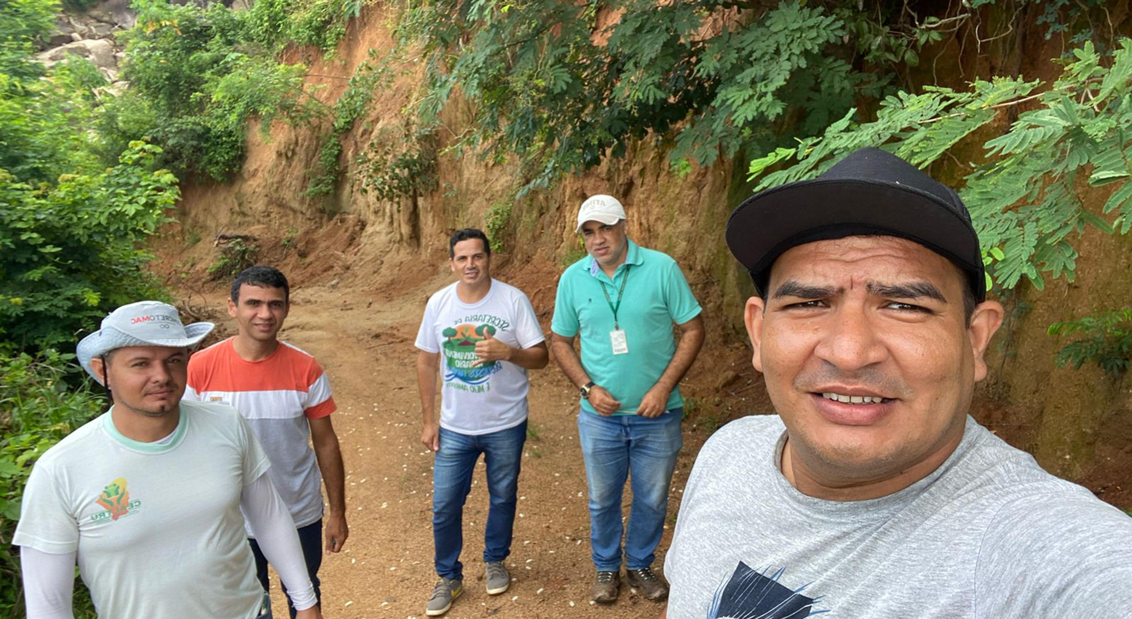 Essa semana, o Cealtru acompanhou os técnicos da SDA para medição de 158 cisternas de placas de 16 mil litros