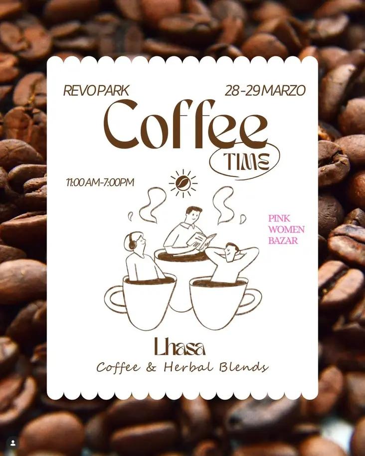 Banner Coffee time