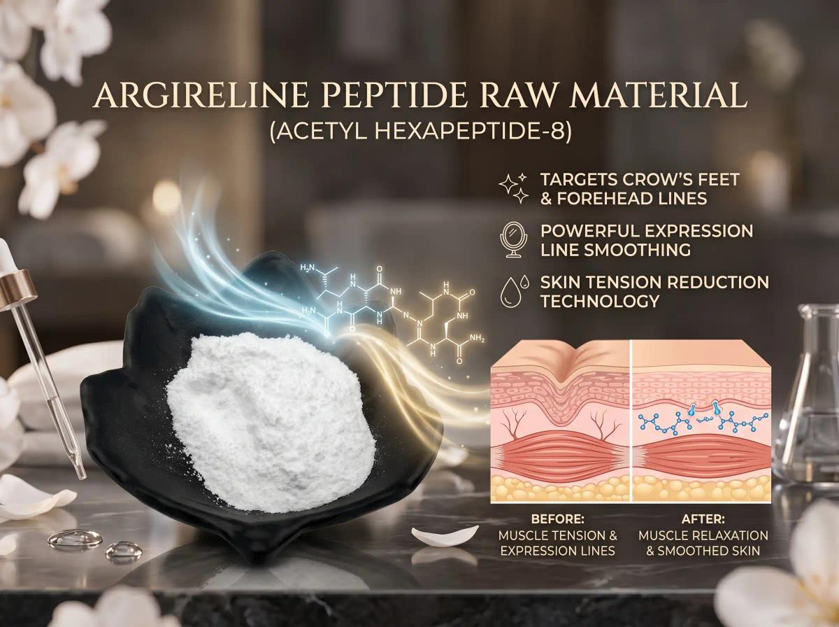Argireline (Acetyl Hexapeptide-3 / Acetyl Hexapeptide-8) — Lipotec Anti-Expression-Line Peptide