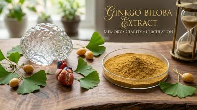 Ginkgo Biloba Extract — Bulk Raw Material