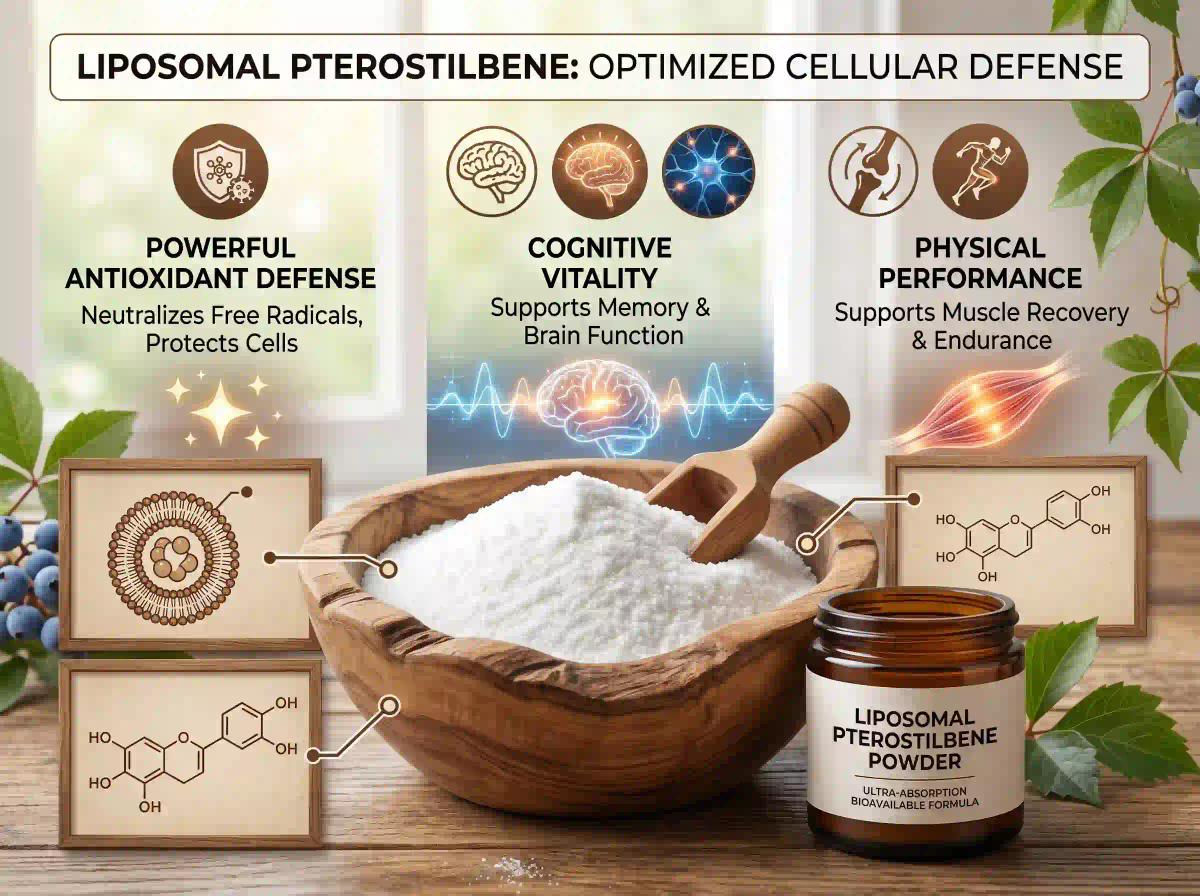 Liposomal Pterostilbene 50% 70%