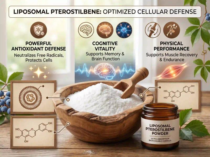 Liposomal Pterostilbene 50% 70%