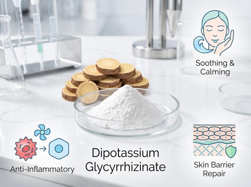 Dipotassium Glycyrrhizinate — Bulk Raw Material