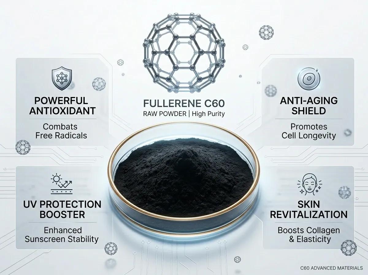 Fullerene C60 — Bulk Raw Material