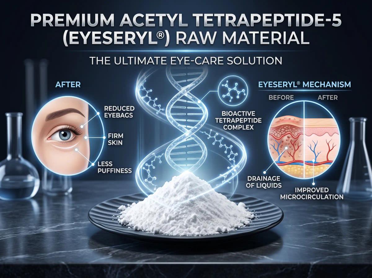 Acetyl Tetrapeptide-5 (Eyeseryl®) — Lipotec Anti-Puffiness Tetrapeptide for the Periorbital Zone