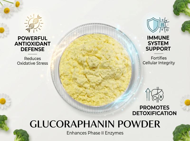 Glucoraphanin: Broccoli Glucosinolate & Sulforaphane Precursor