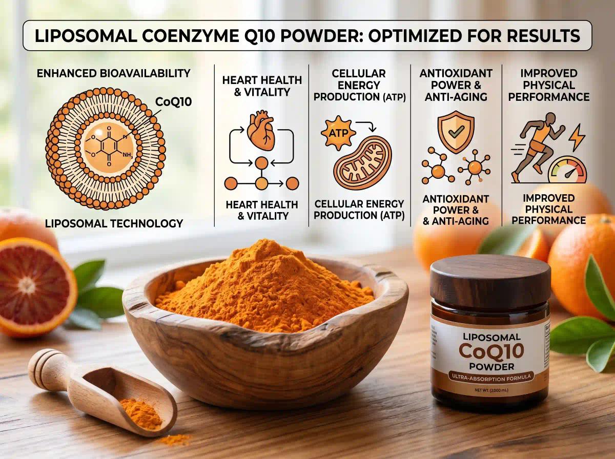Liposomal CoQ10 20% 50% 70%