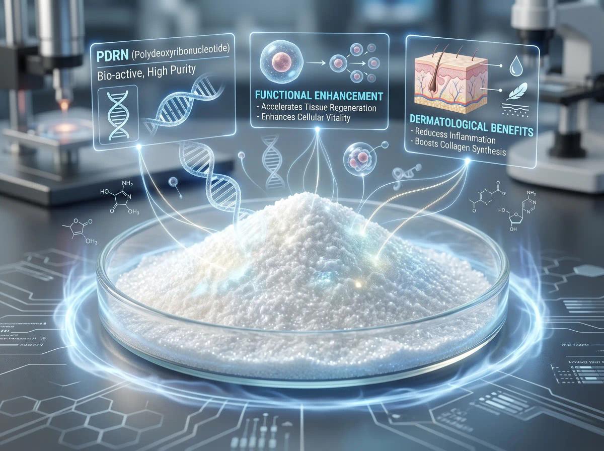 PDRN (Polydeoxyribonucleotide) — Bulk Cosmetic Raw Material