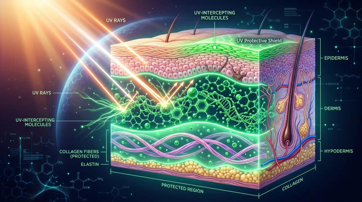 Before and After EGCG: What UV-Induced Collagenase Activity Looks Like With and Without It