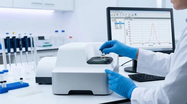 Laboratory particle size analysis equipment for liposomal quality testing