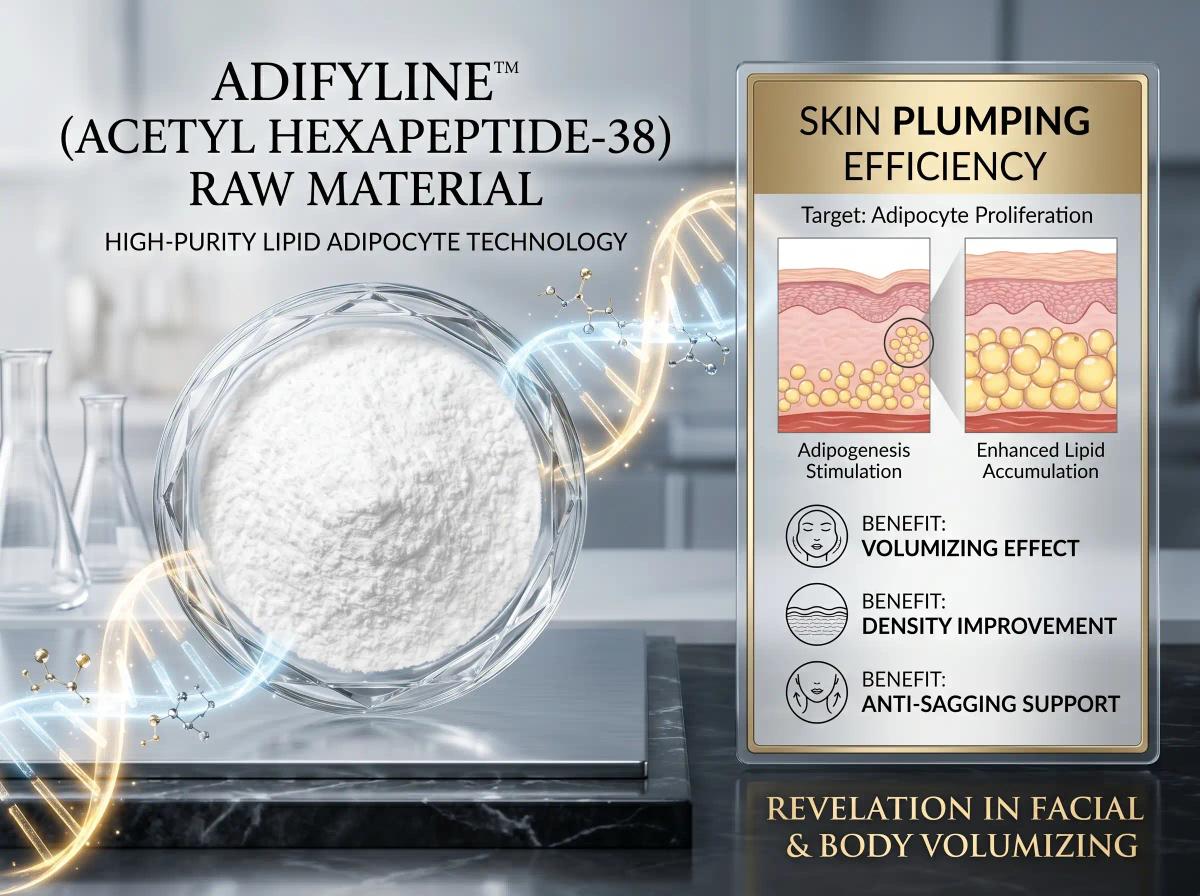 Adifyline (Acetyl Hexapeptide-38) — Lipotec Volume-Enhancing Peptide