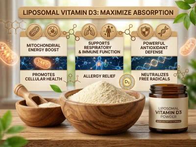 Liposomal Vitamin D3 50% 70%