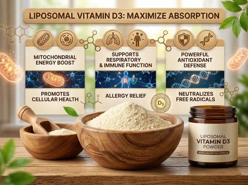 Liposomal Vitamin D3 50% 70%