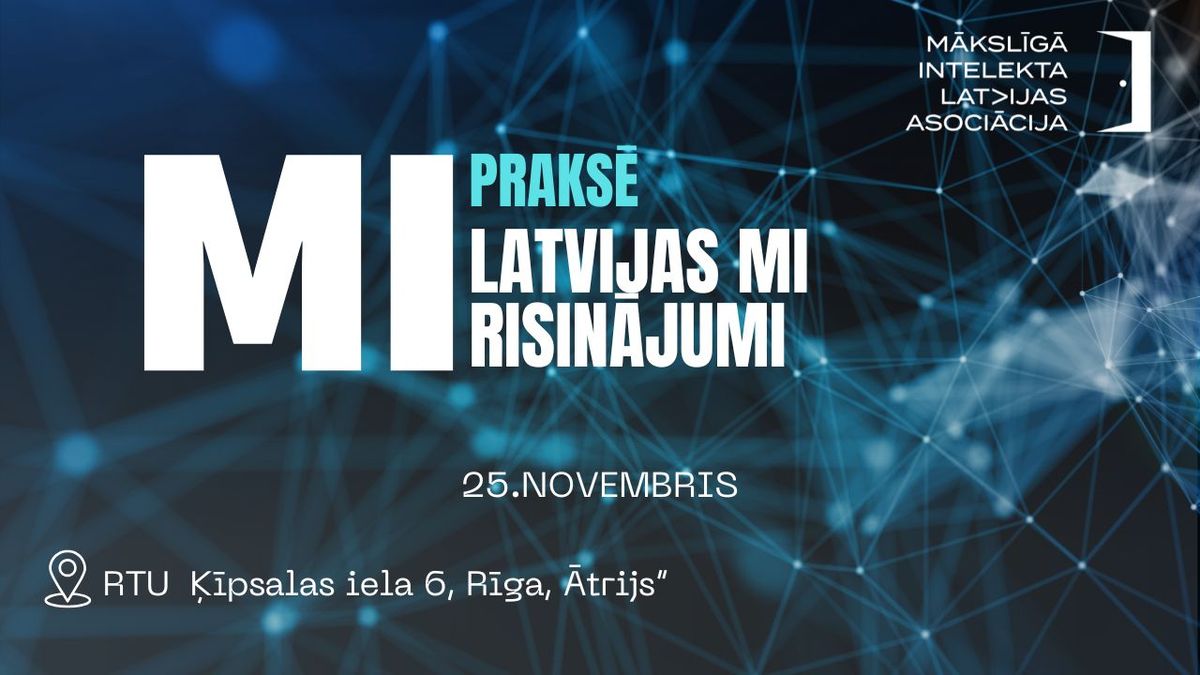 MI praksē: Latvijas MI risinājumi