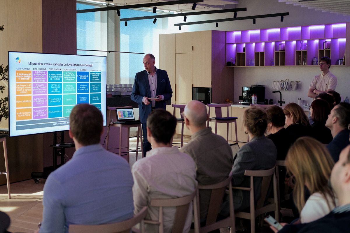 Artificial Intelligence Association of Latvia gathers experts for a seminar on AI implementation in organizations
