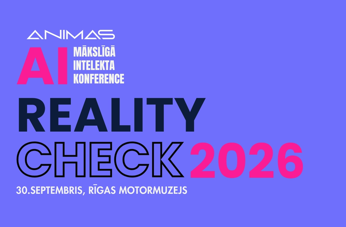 Mākslīgā intelekta konference AI Reality Check 2026 