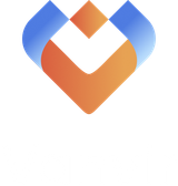 Vanvir logo — a blue-to-orange gradient checkmark/shield mark