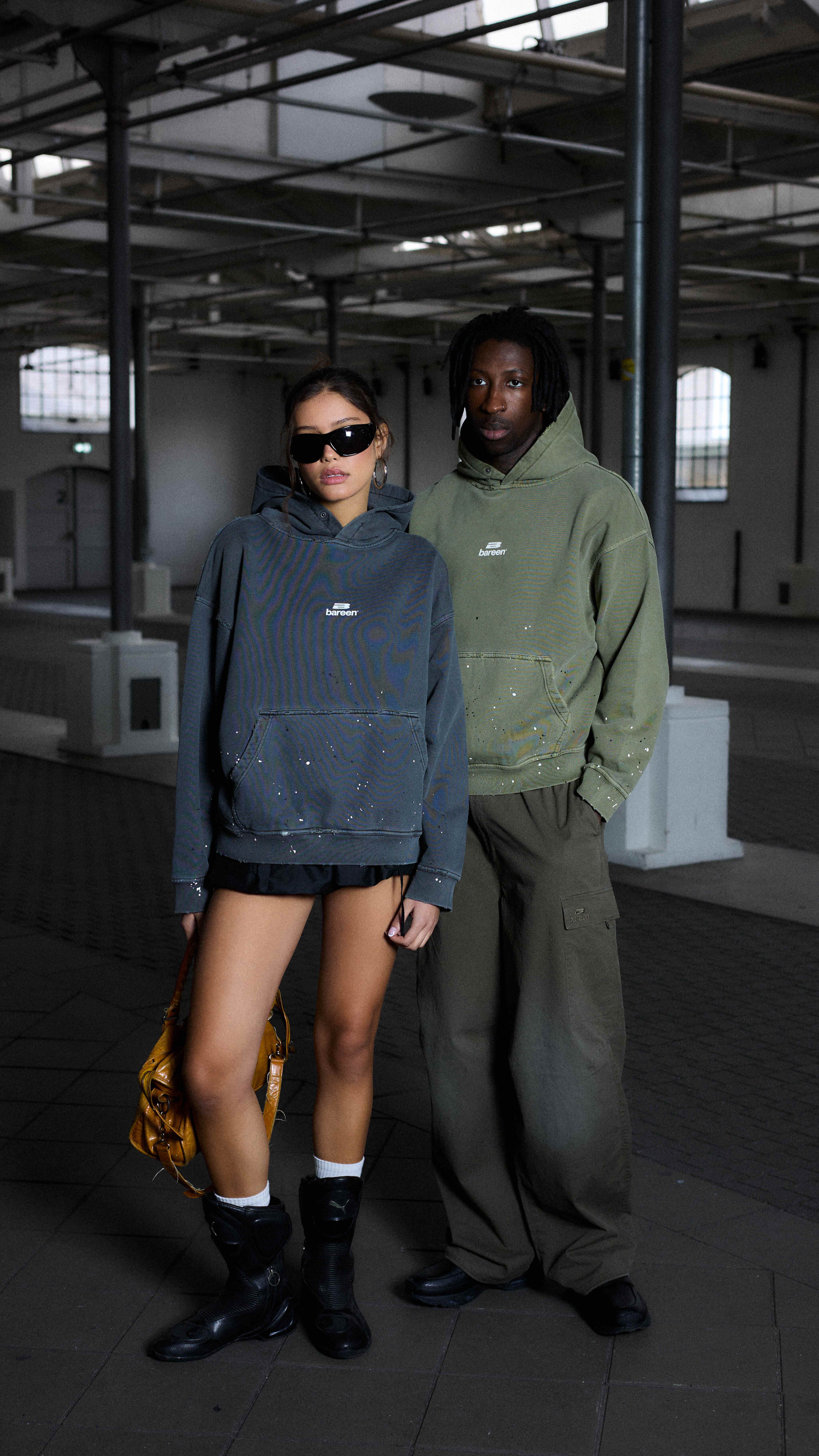 Hoodie Oversize, Women - Emili Sindlev Collection (Olive Green) -