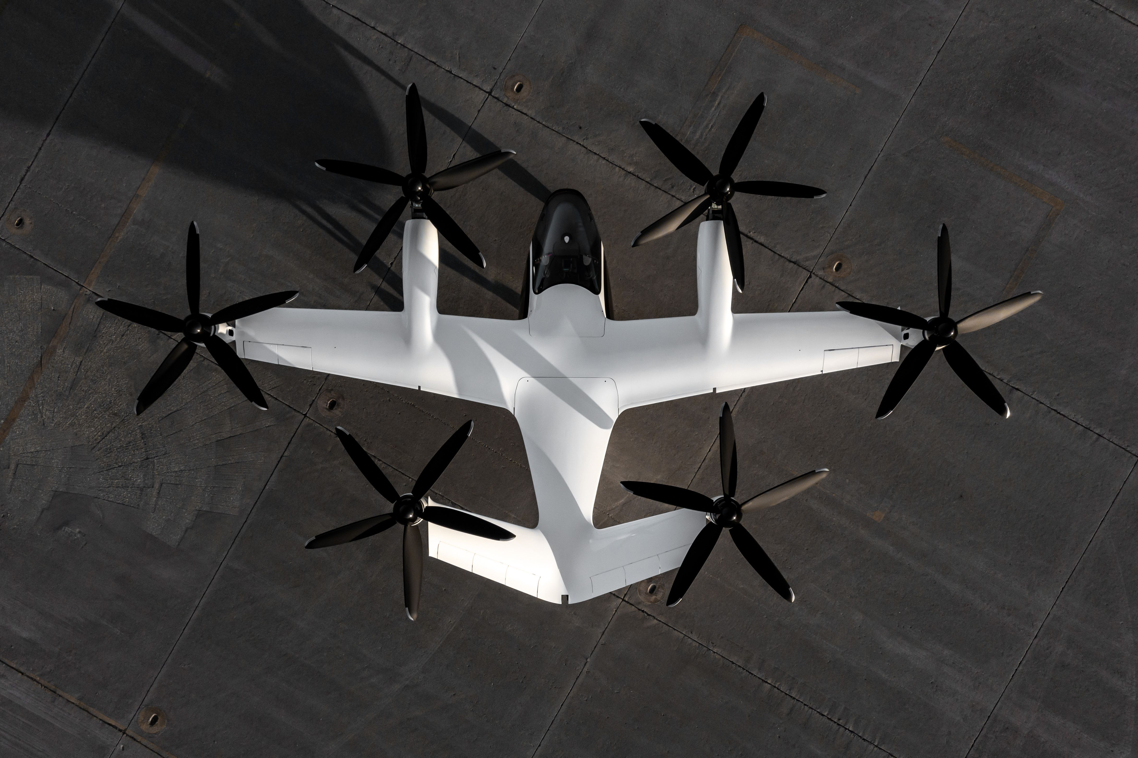 Joby Aviation S4 eVTOL aircraft during test flight