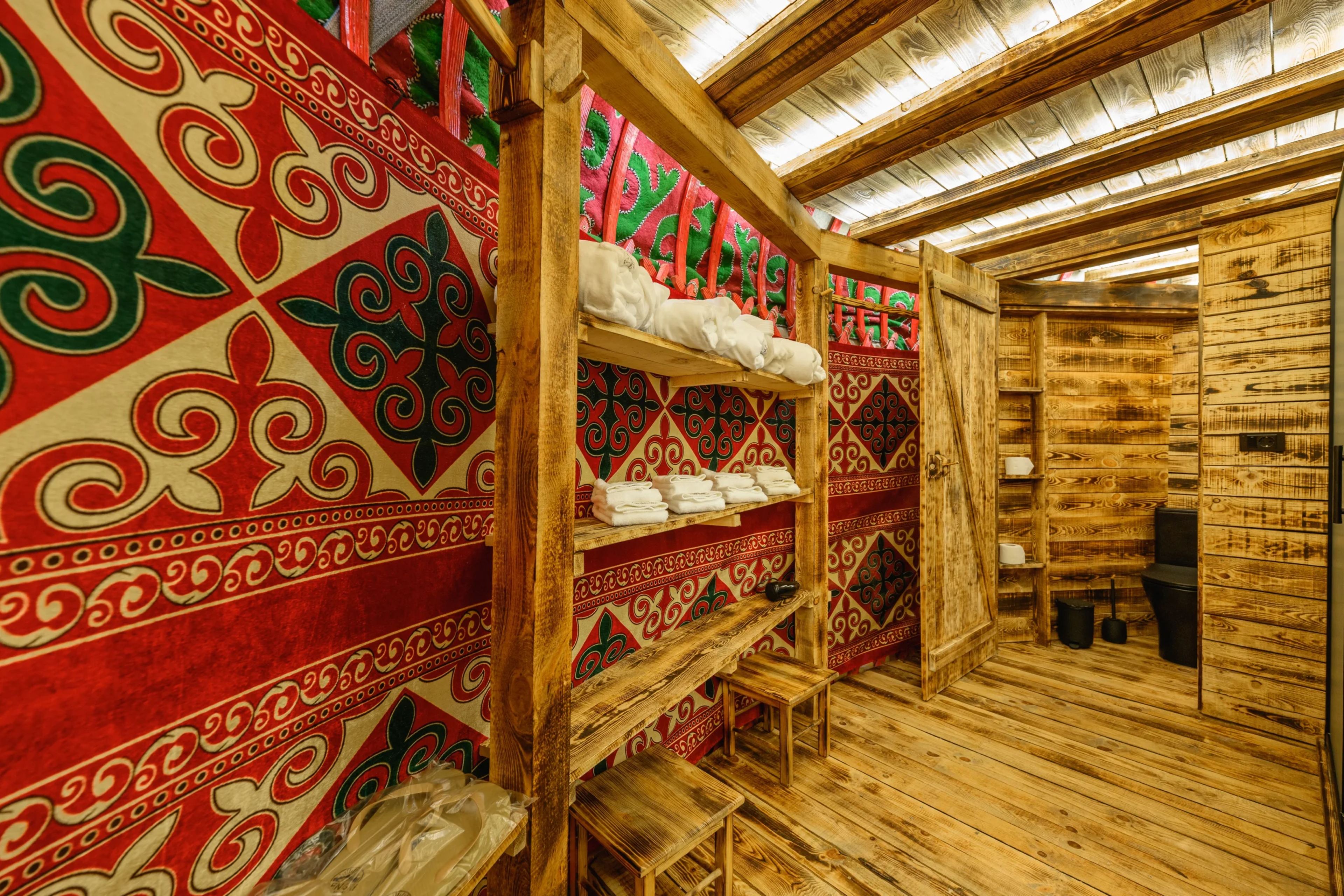 Баня в юрта