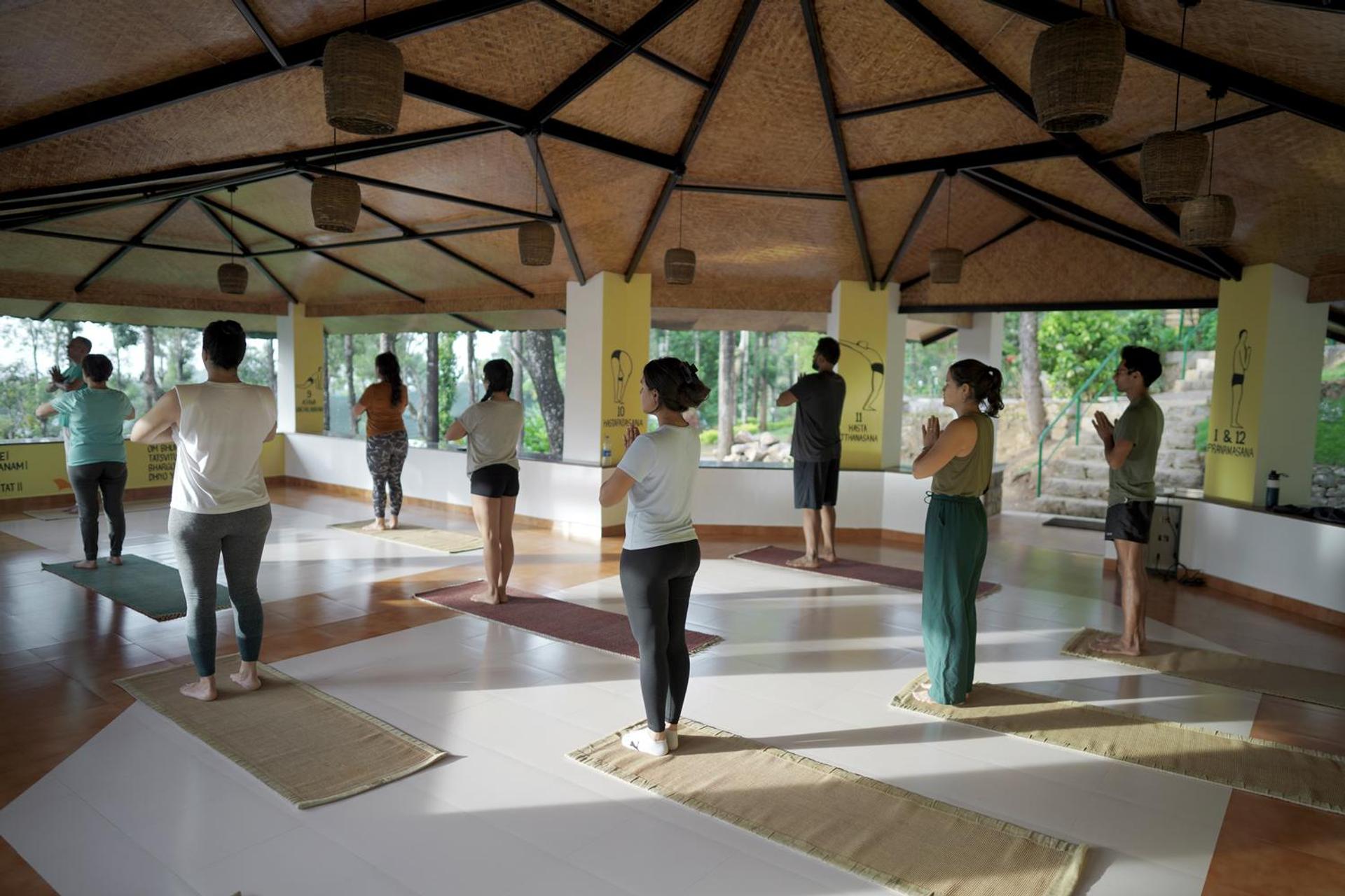 Yoga class