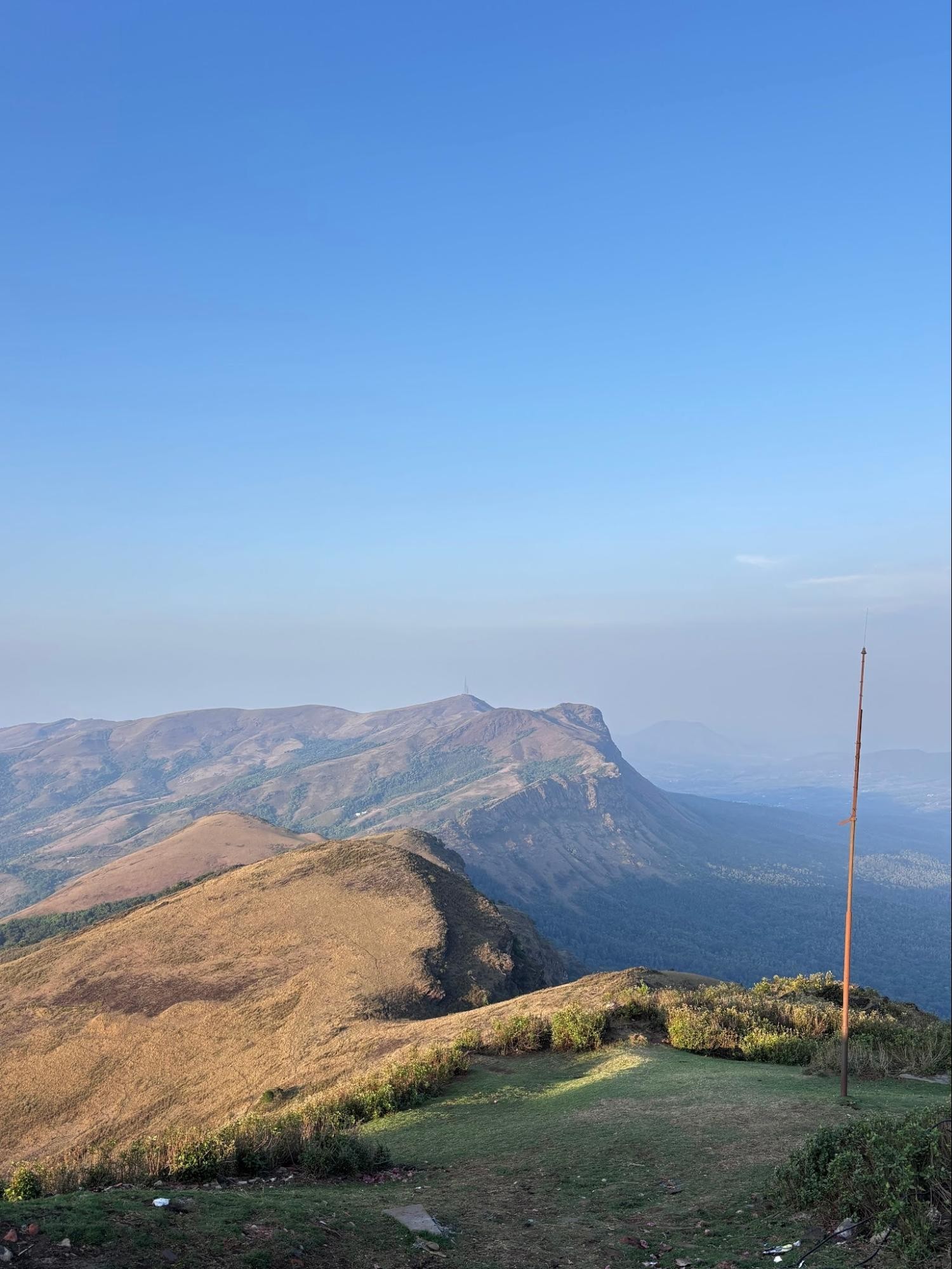 Chikmagalur view on mountain