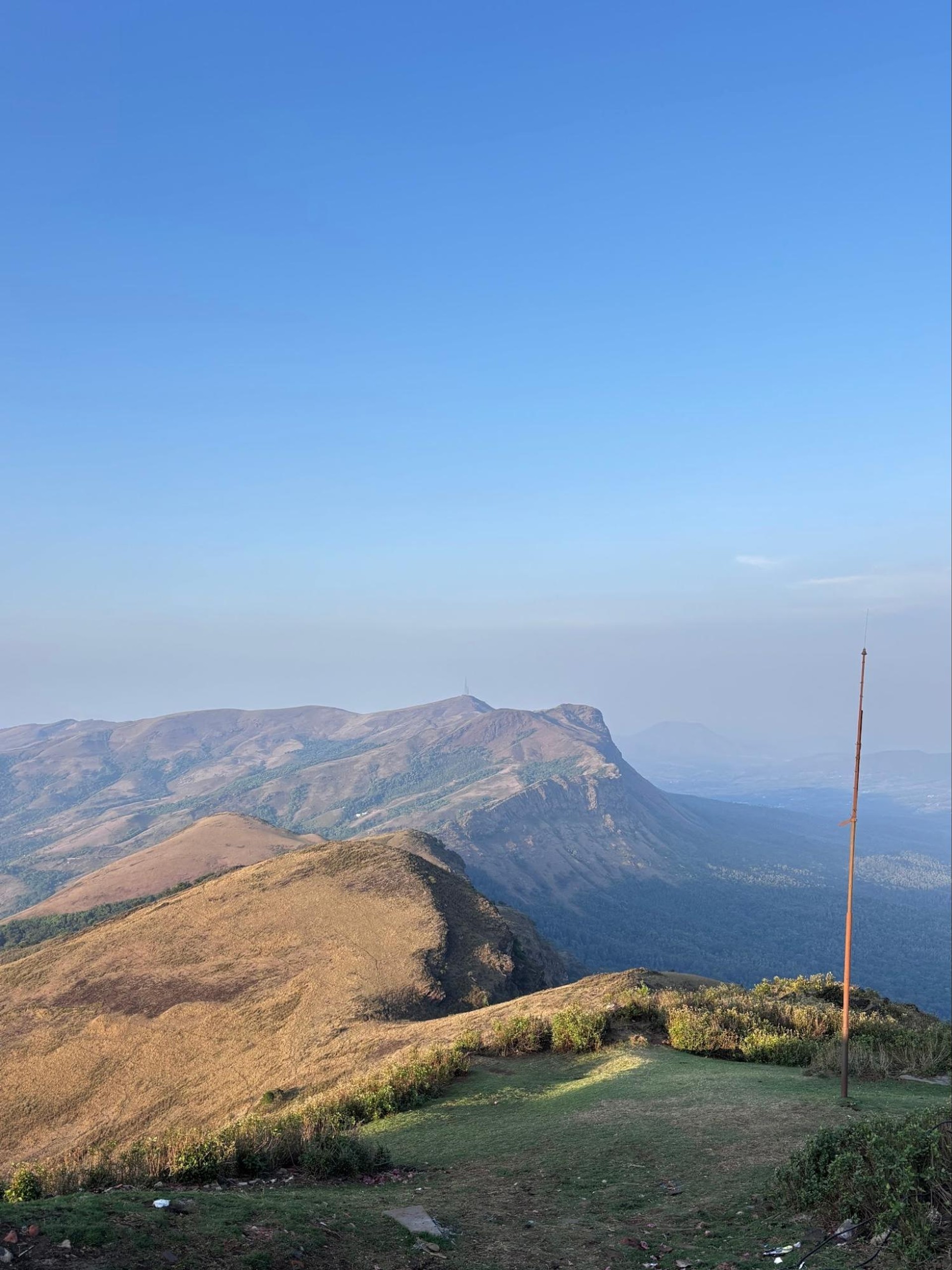 Chikmagalur view on mountain