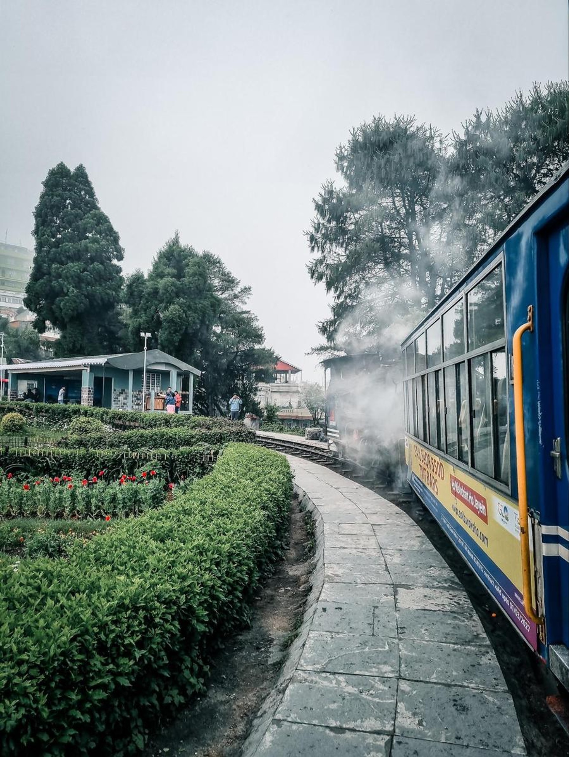 The railway loop around the Batasia