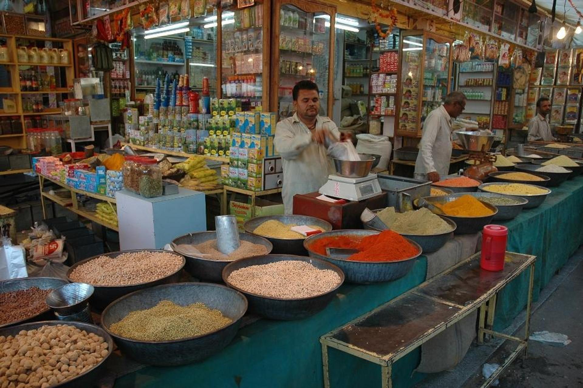 Shops selling spices