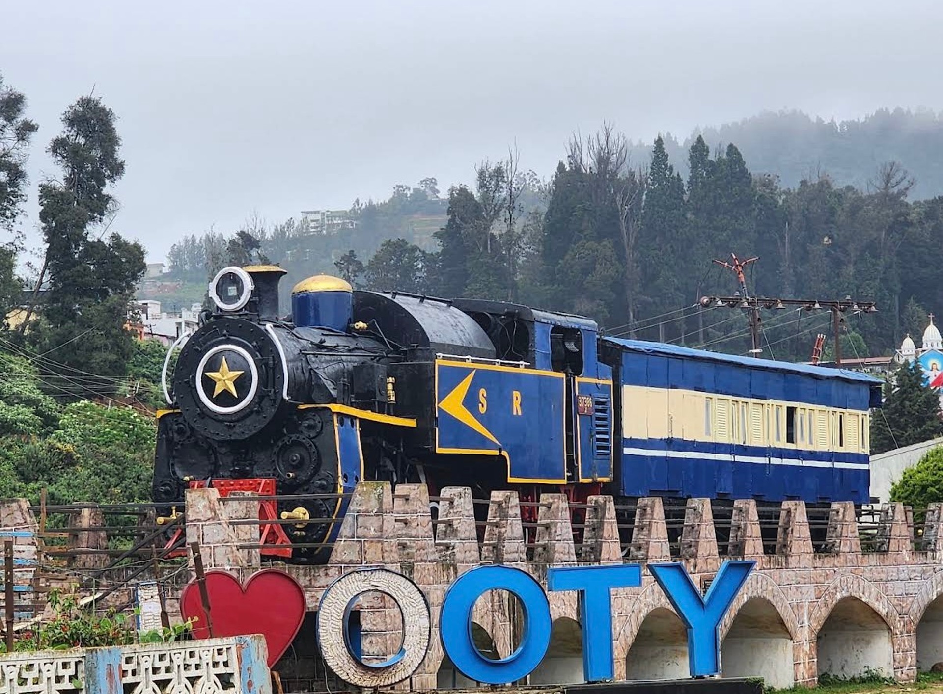 The UNESCO toy train from Ooty