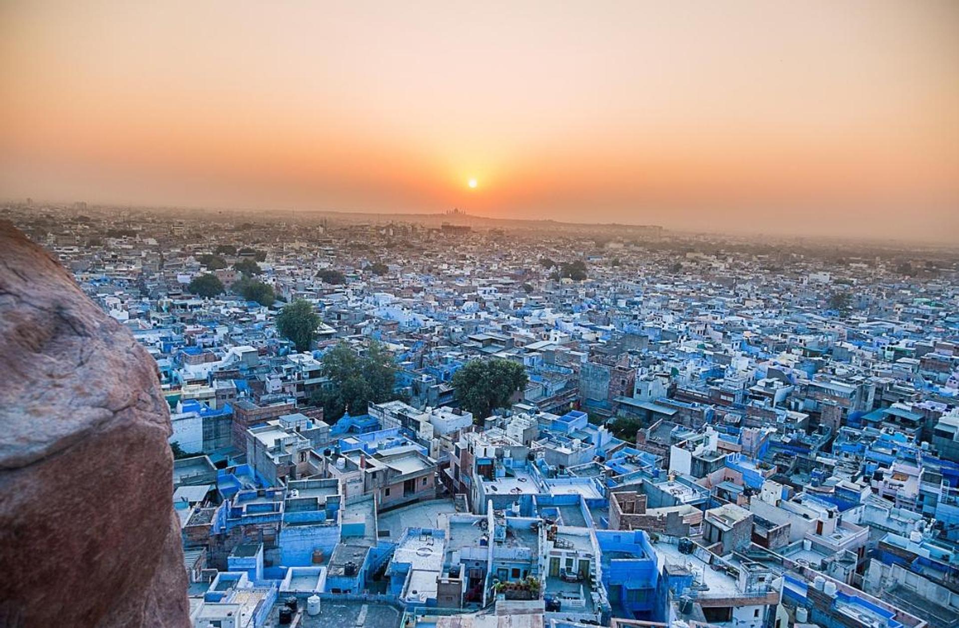 The blue city of Jodhpur
