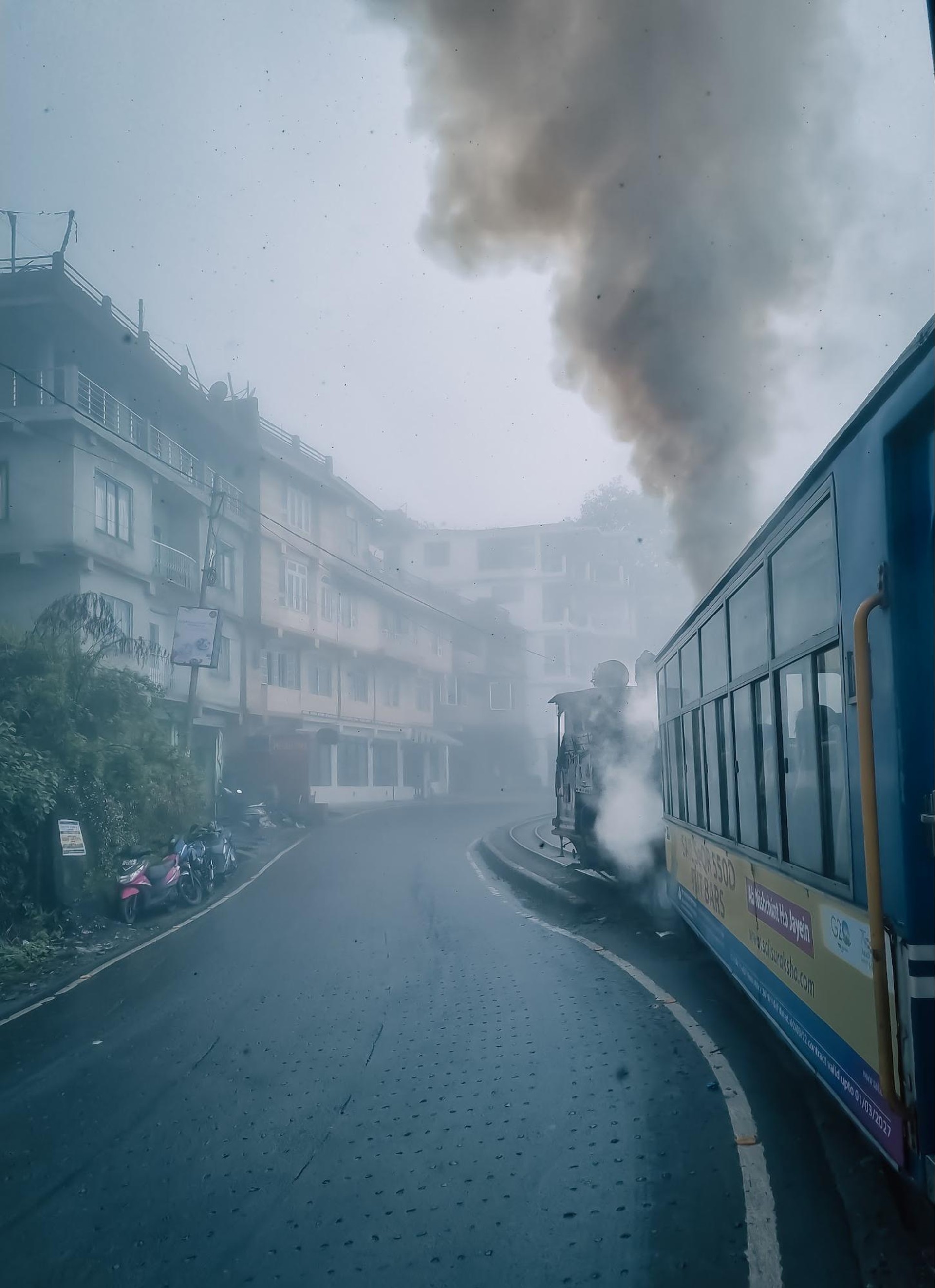 The historical Toy Train of Darjeeling