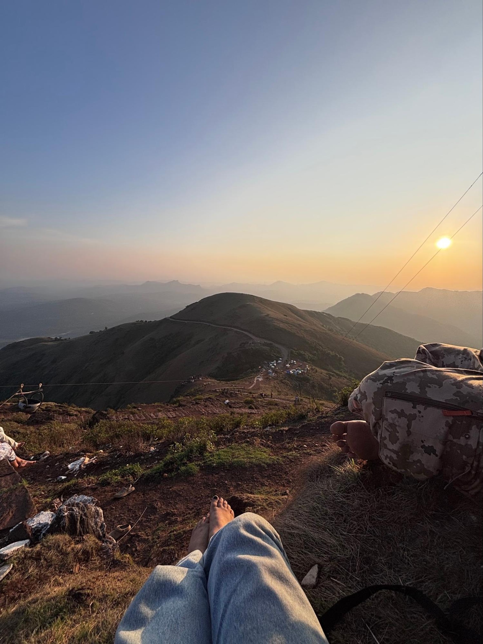 Chikmagalur view on mountain