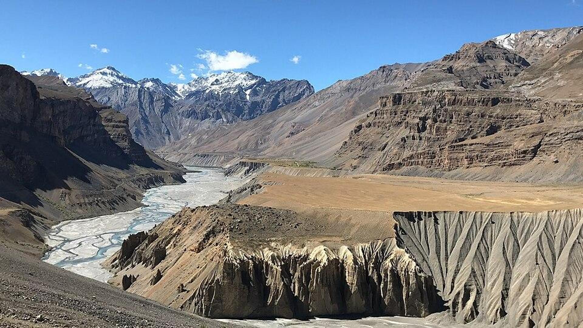 Spiti river and valley, Himachal Pradesh